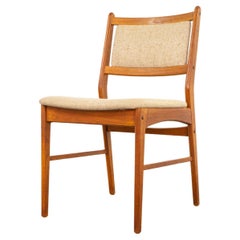 6 chaises de salle à manger danoises modernes en teck par Spottrup