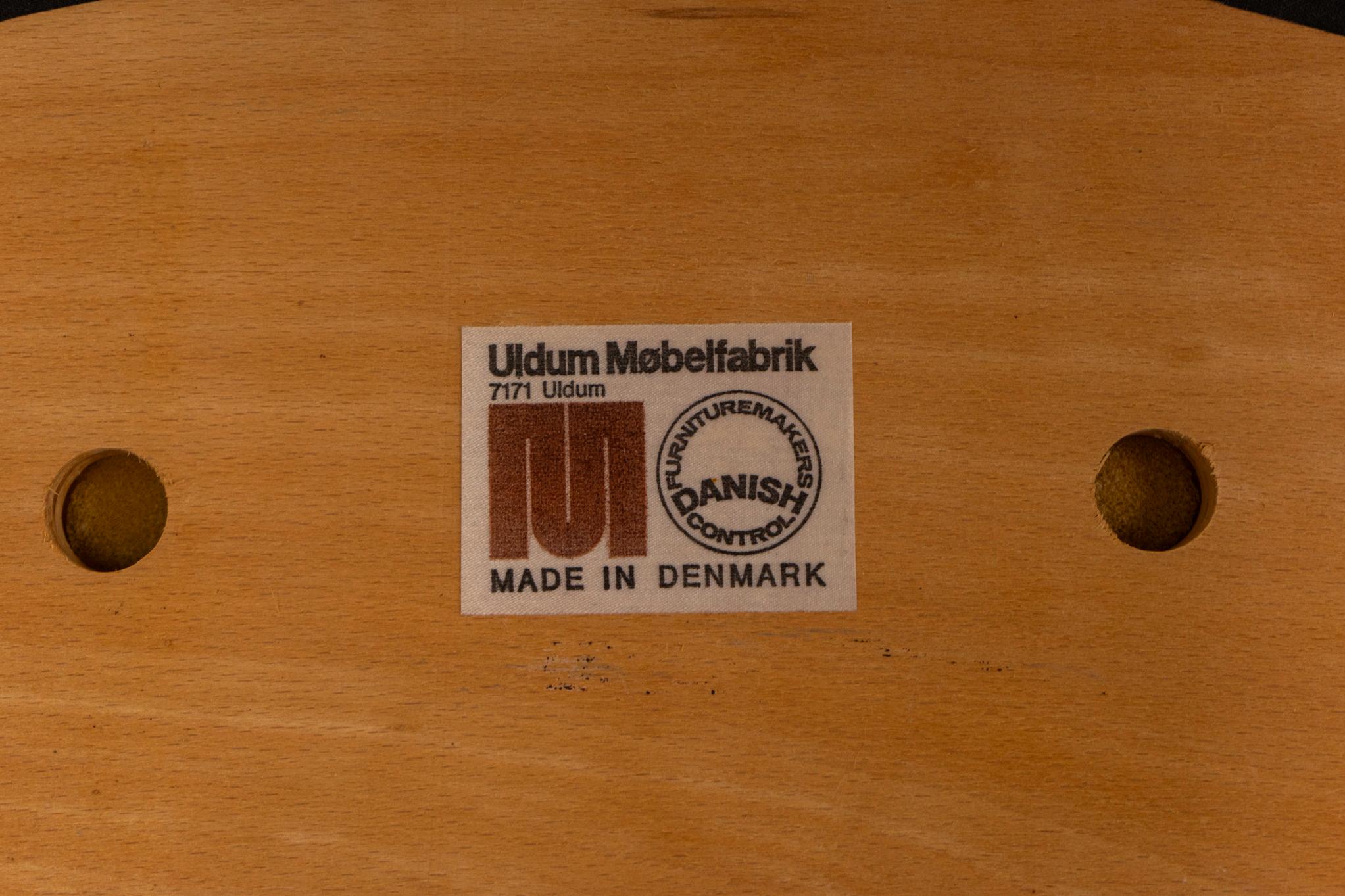 6 Danish Modern Teak Dining Chairs 6