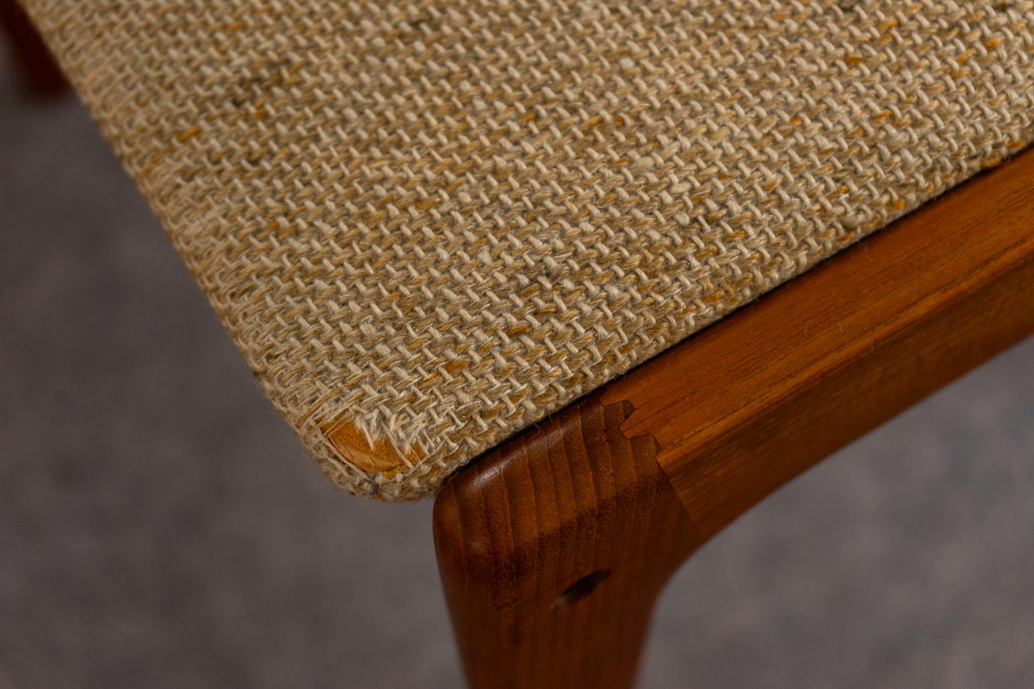 6 Danish Modern Teak Dining Chairs 7