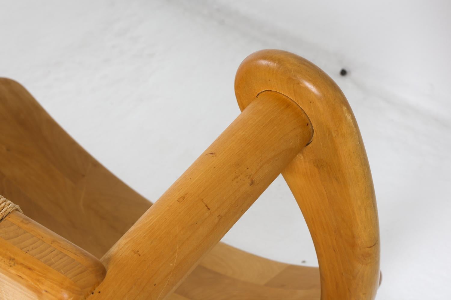 (6) Chaises de salle à manger en pin danois par Rainer Daumiller, circa 1970 en vente 12