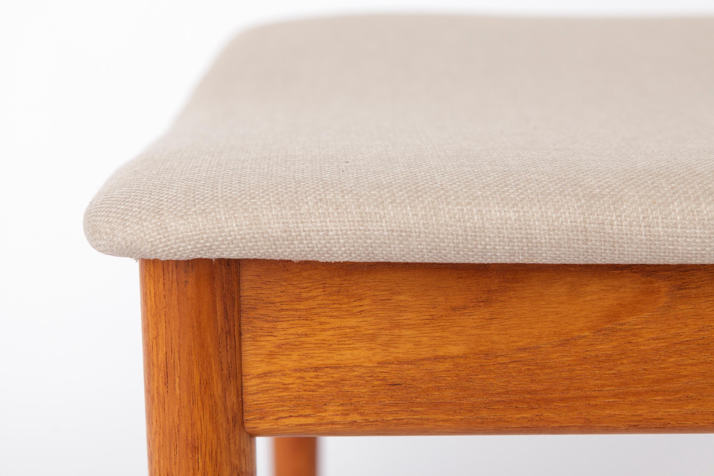 6 Danish Teak Chairs, 1960s – Vamdrup Stolefabrik – Mid Century Modern Dining Ch im Zustand „Gut“ im Angebot in Hannover, DE