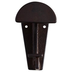 6 Dark Bronze Contemporary Hooks by Henry Wilson