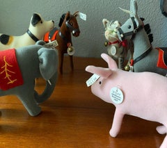 6 Different Steiff Animals Special and Limited Edition Jubilee Assortment 