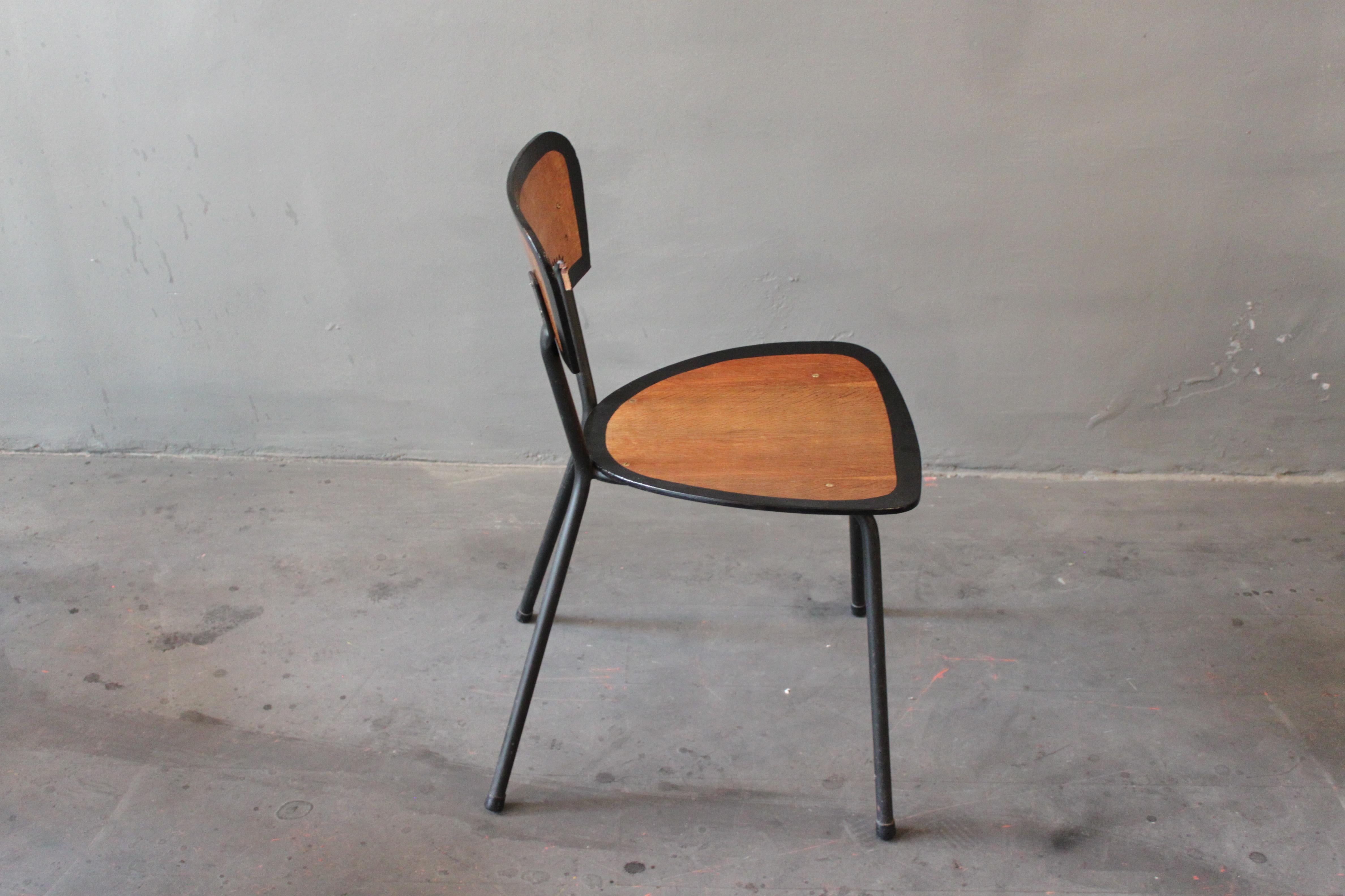6 Dining Chairs by Jaques Hitier, contemporized by Atelier Staab 1