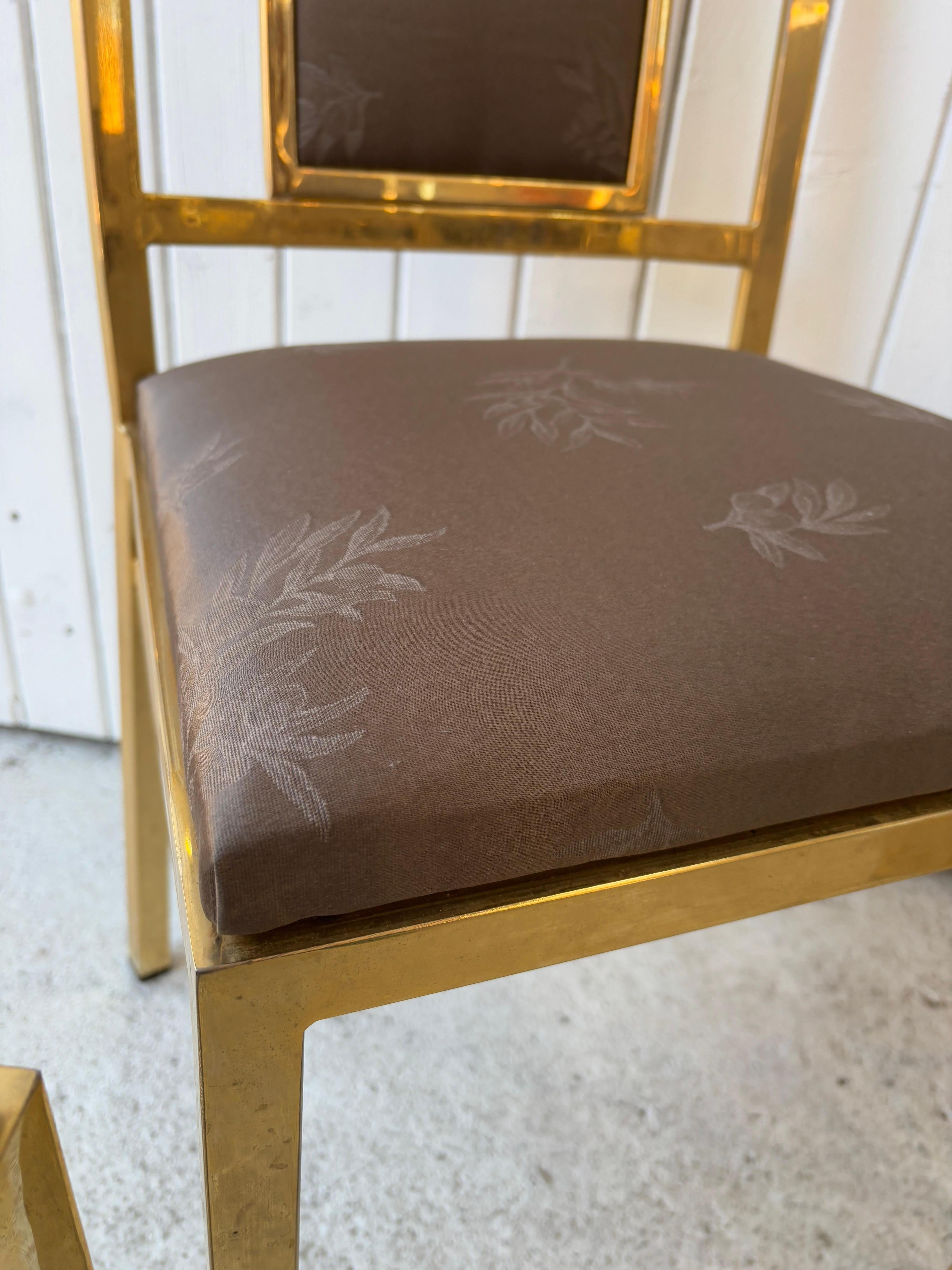 6 Dining Chairs by JC Mahey, Midcentury 1970’s For Sale 1