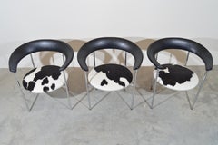 6 Esszimmerstühle von John Yellen für IV Chair Corp nach William Katavolos