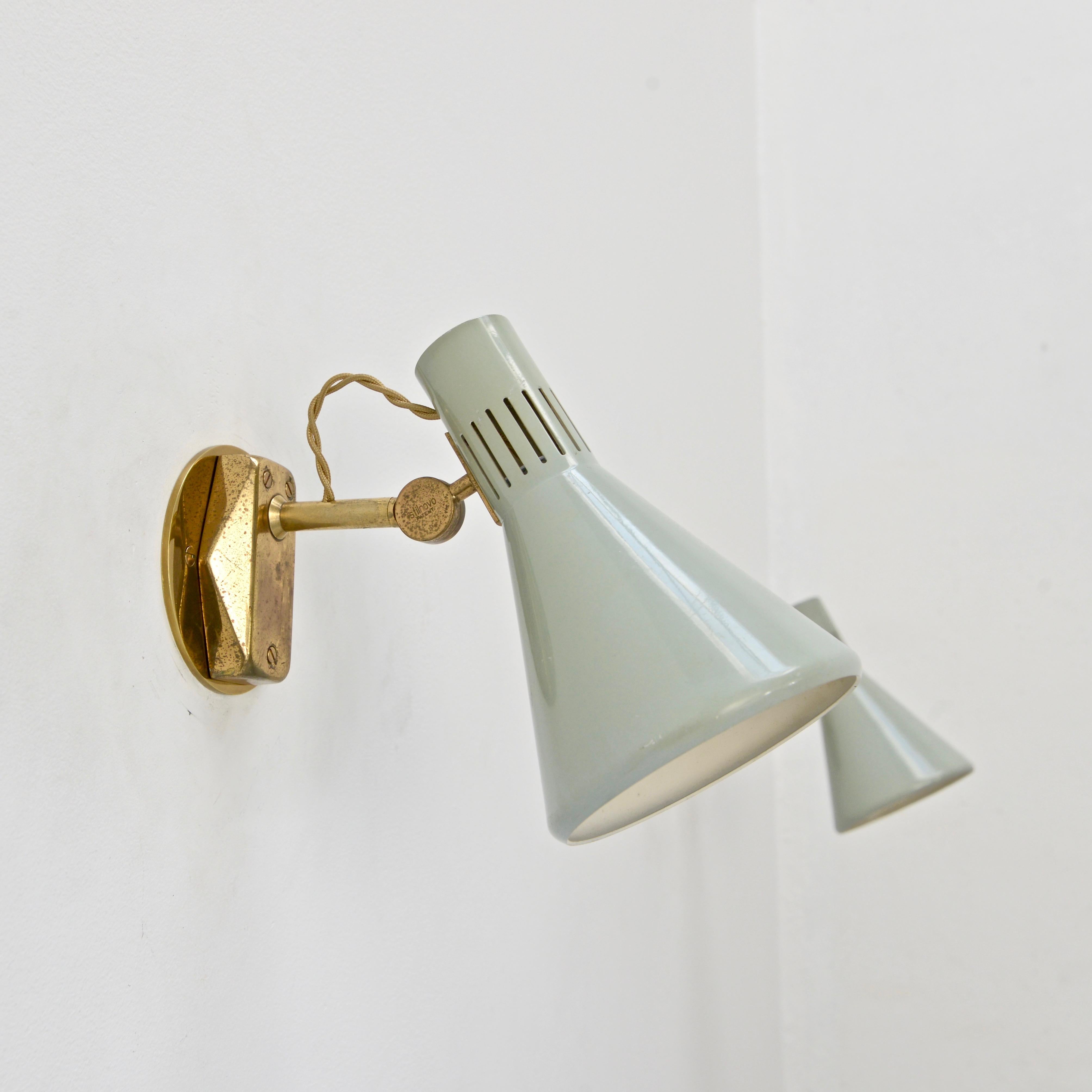 Brass (5) Directional Stilnovo Sconces