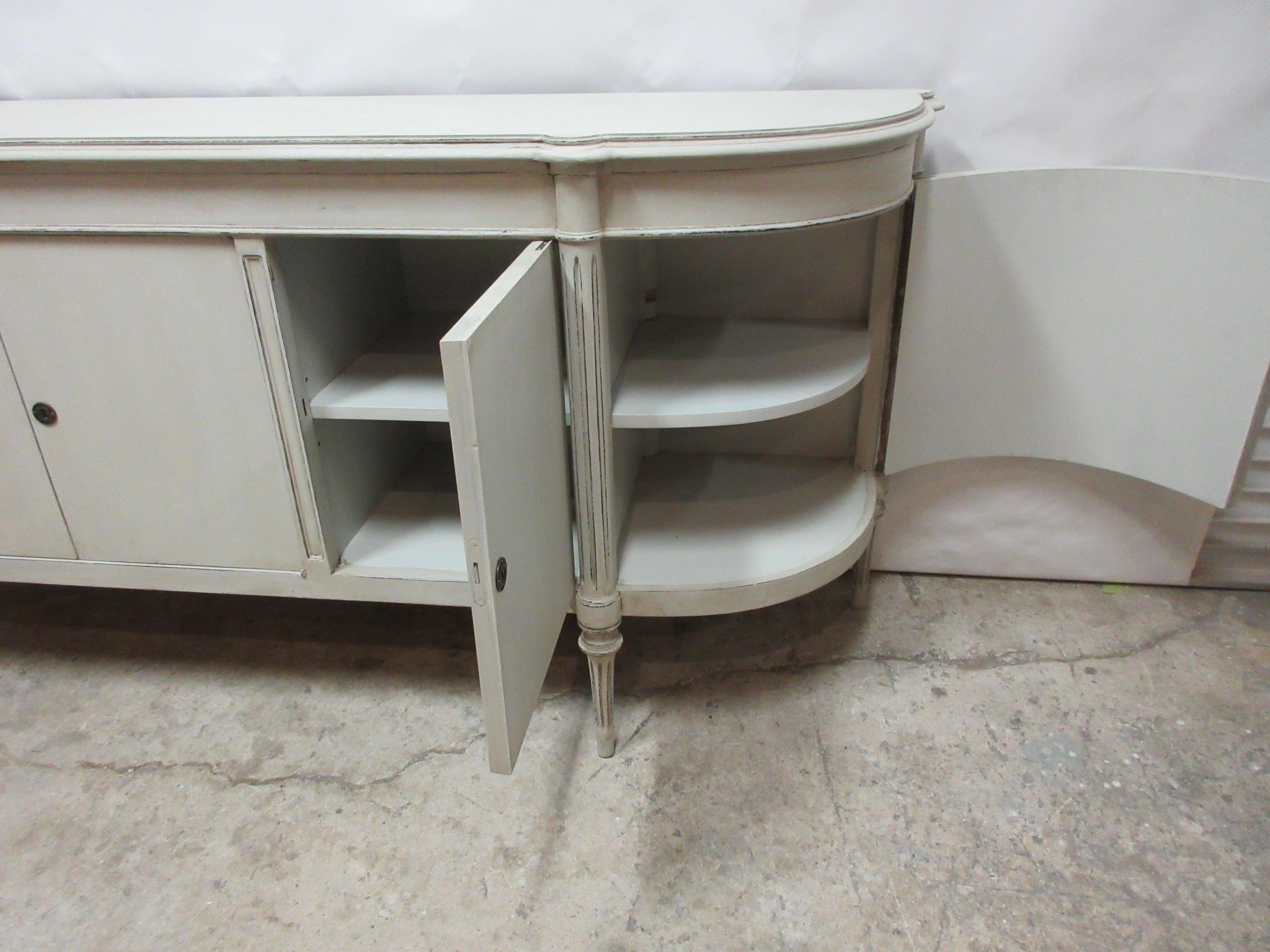 Early 20th Century 6 Door Gustavian Sideboard