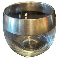 6 Dorothy Thorpe Rolly Poly Glasses with Sterling Band