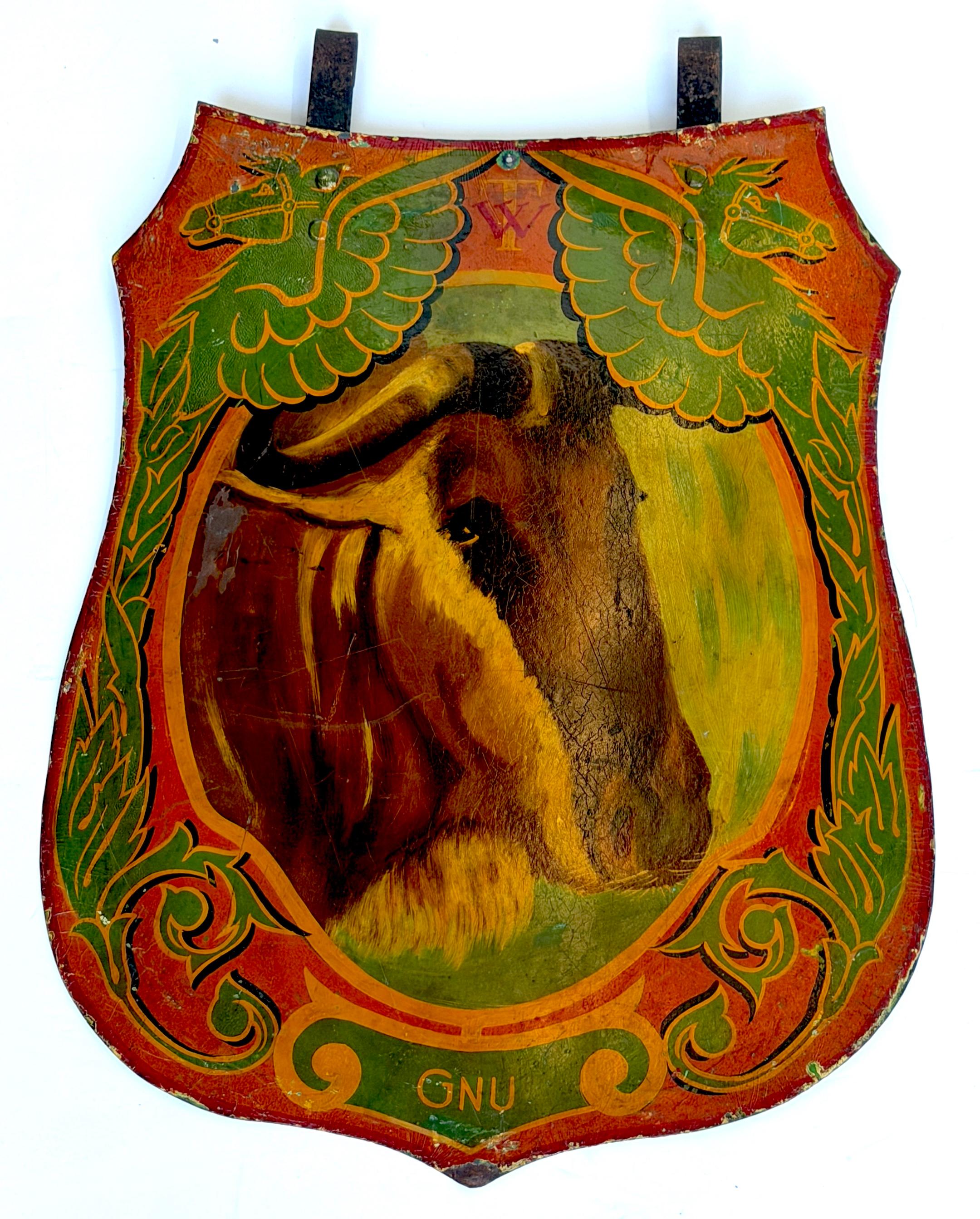 6 Double-Sided Wombwell & Whitelegg Victorian Exotic Animalier Tole Panels, 1891 en venta 2