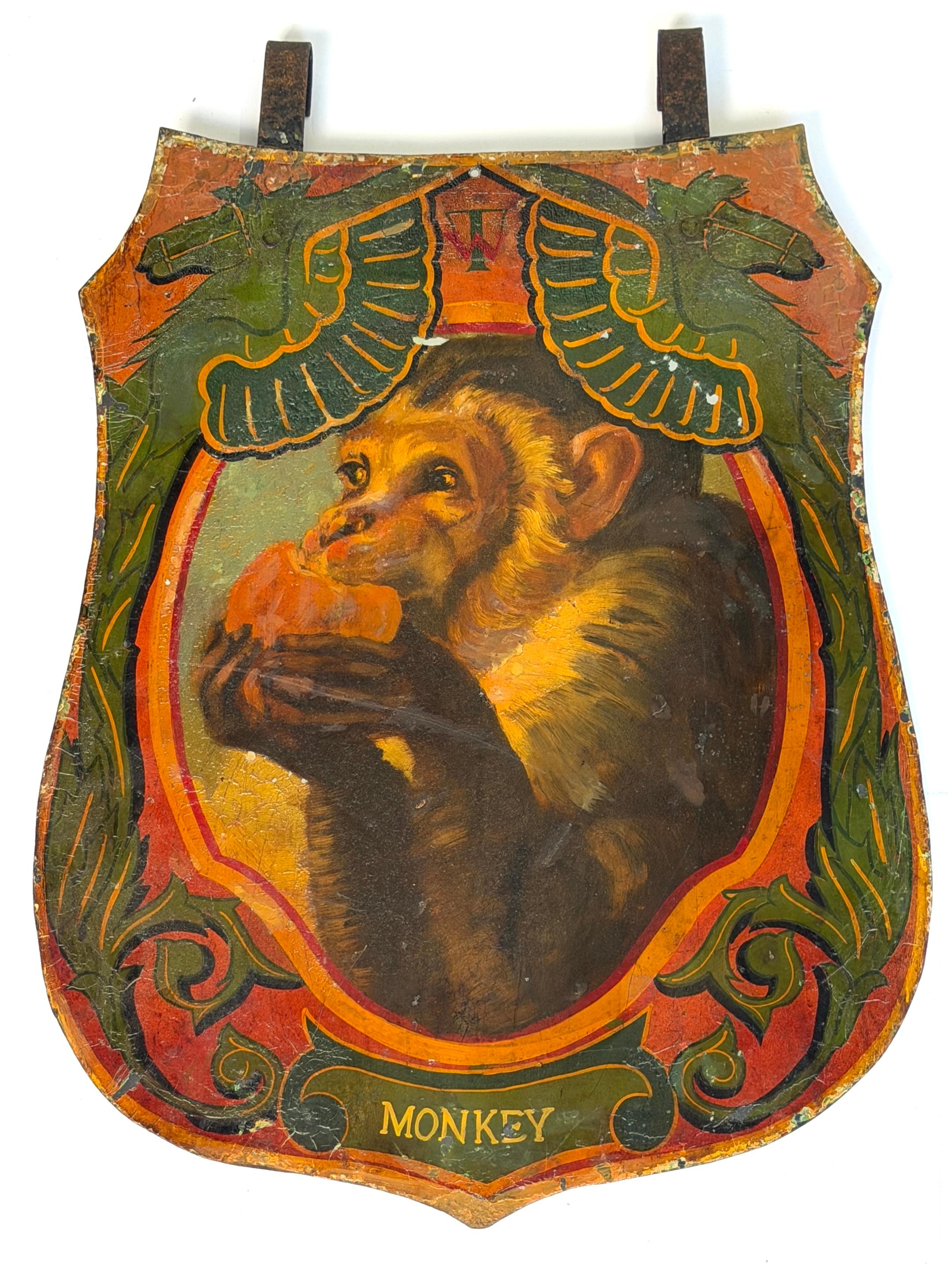 6 Double-Sided Wombwell & Whitelegg Victorian Exotic Animalier Tole Panels, 1891 en venta 11