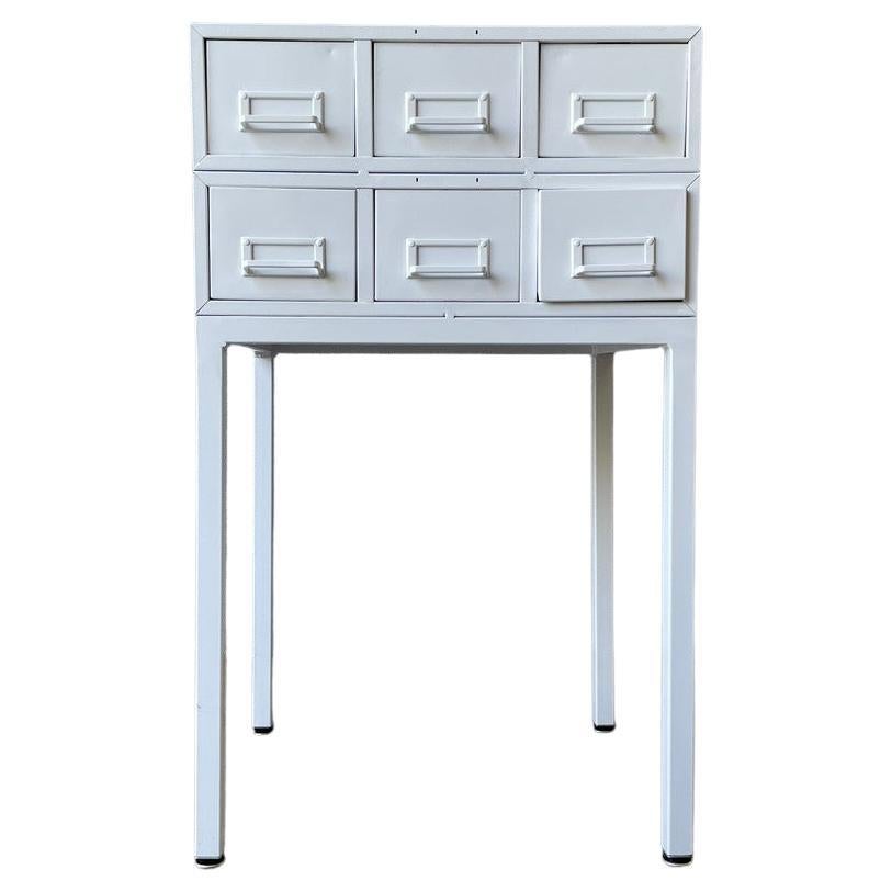 6 Drawer Card File on Custom Base