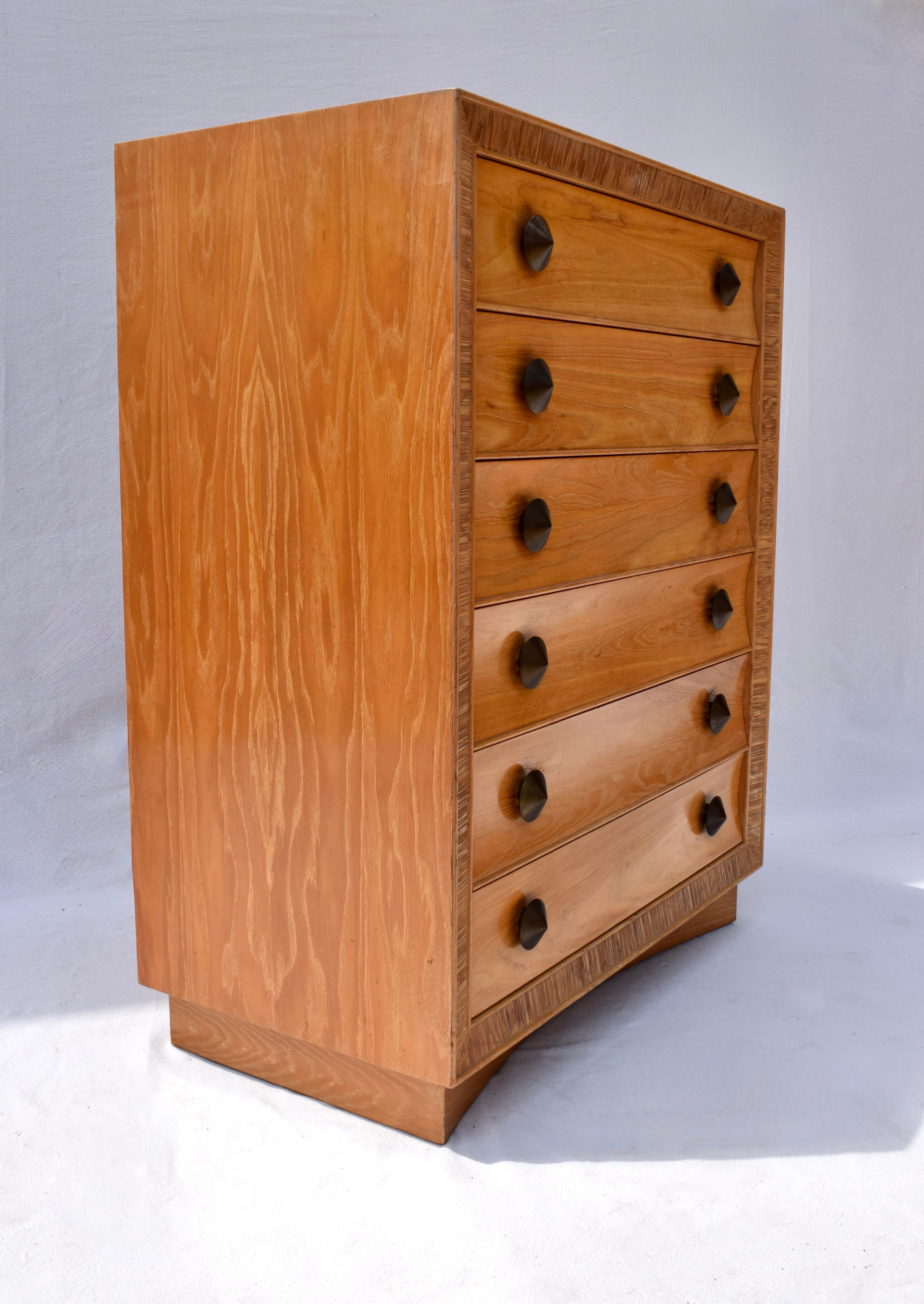 Art Deco 6-Drawer Chest by Paul Frankl for Brown-Saltman