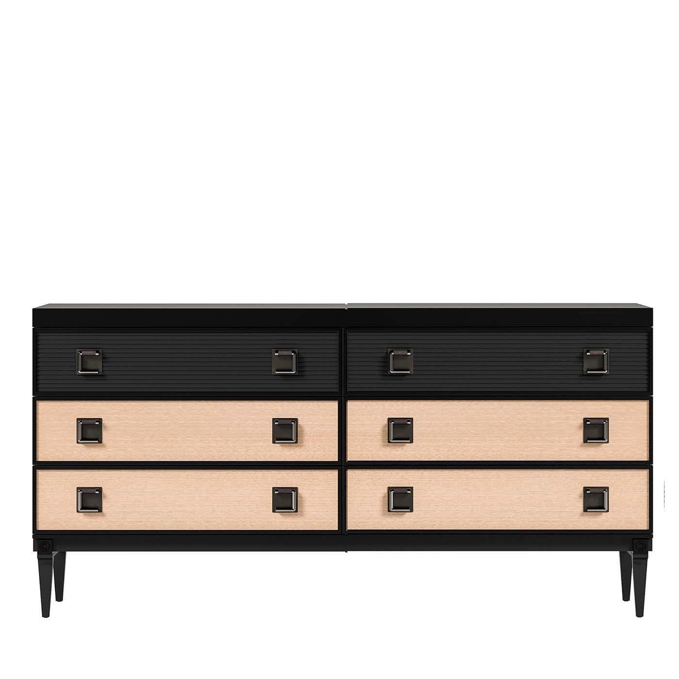 Italian 6-Drawer Dresser For Sale