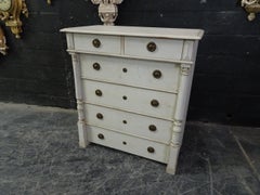 6 Drawer Swedish Gustavian Tall Chest