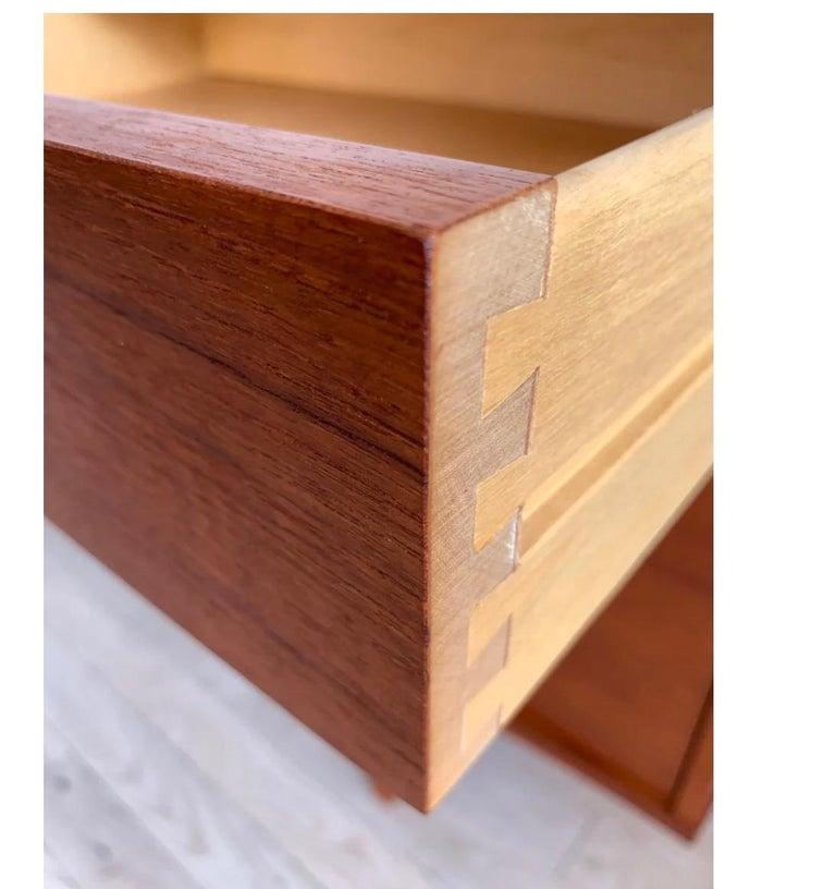 Mid-Century moderno Comò a 6 cassetti in teak di Folke Ohlsson per Dux in vendita