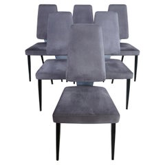 6 Elite Modern Magnum Dining Chairs Minimalist Contemporary Postmodern 4021FS