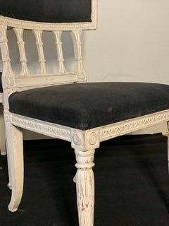 6 equal chairs, early 19th Century, Late Gustavian, made by Ephraim Sthal