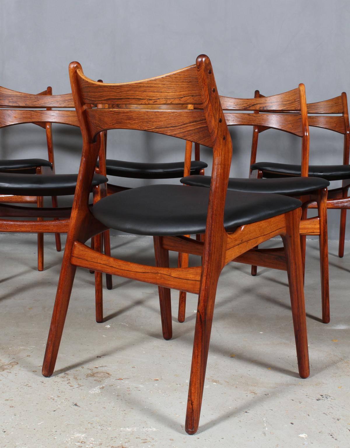 5 Erik Buch Chairs  1