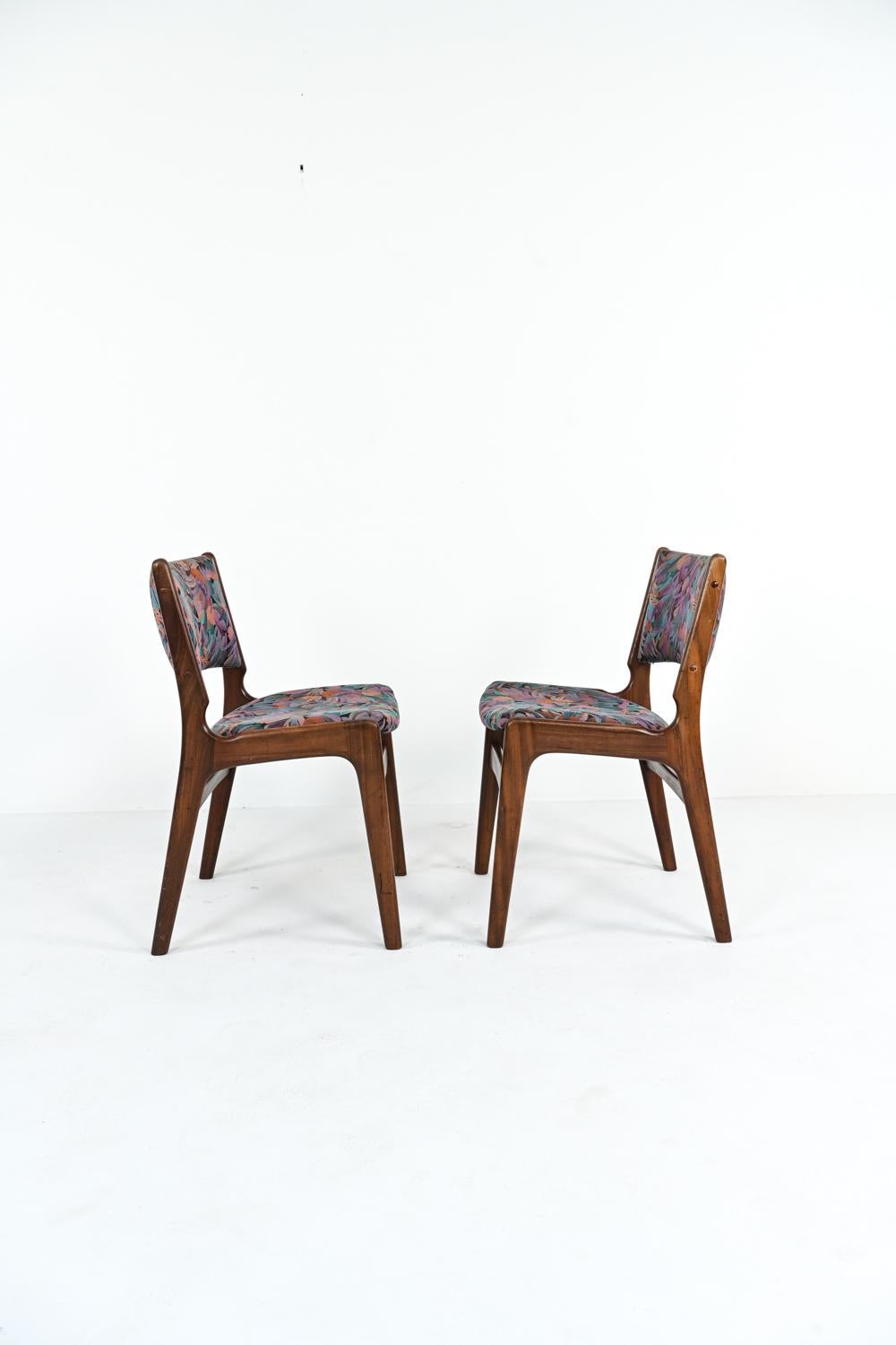 '6' Erik Buch Model 89 Teak Dining Chairs, c. 1960's 1