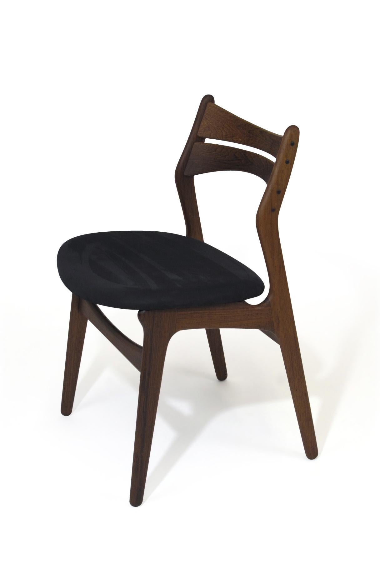 Danish Erik Buch Rosewood Dining Chairs, Set of 6