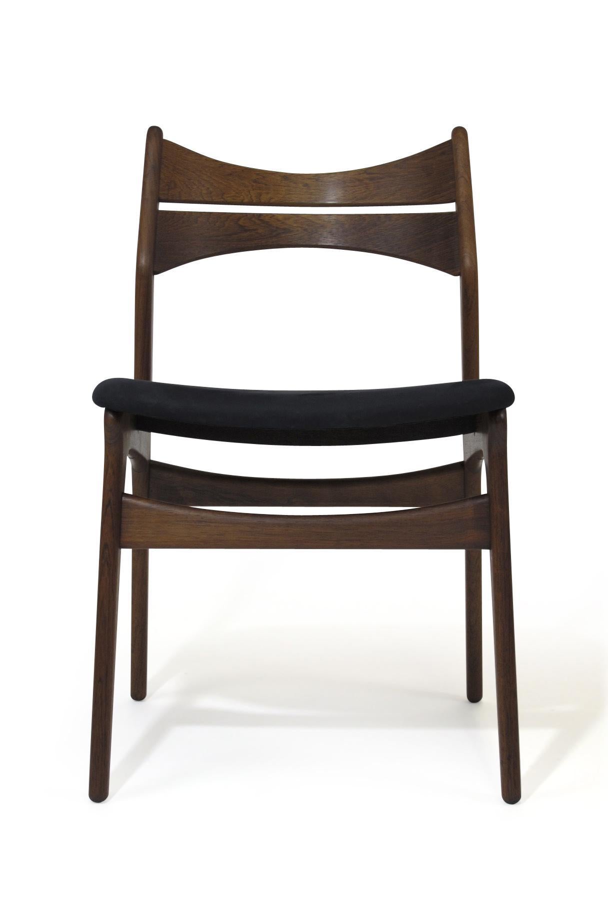 Erik Buch Rosewood Dining Chairs, Set of 6 1