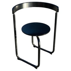 6 Erik Magnussen, Scupltural tube frame chairs, Danish design  1980´s