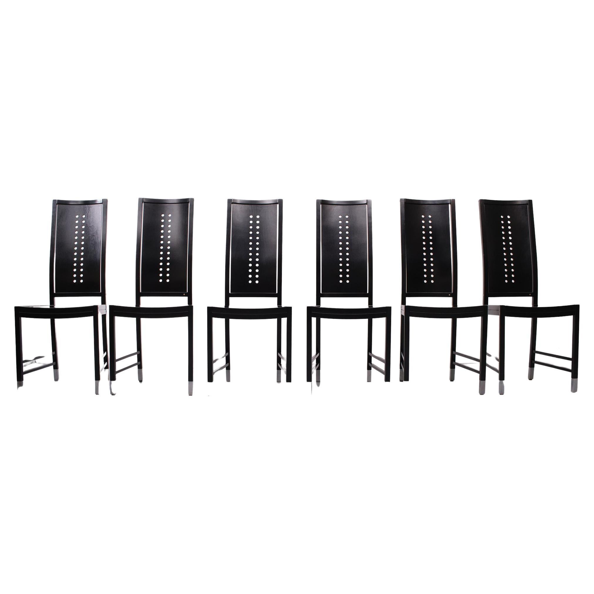 6-Ernst W. Beranek Dining Chairs by Thonet, 1980s 3