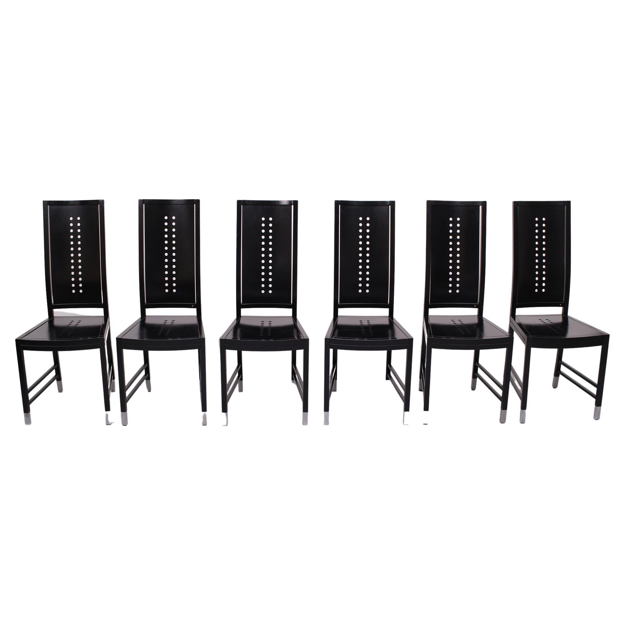 6-Ernst W. Beranek Dining Chairs by Thonet, 1980s 1