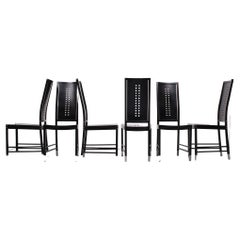 6-Ernst W. Beranek Dining Chairs by Thonet, 1980s