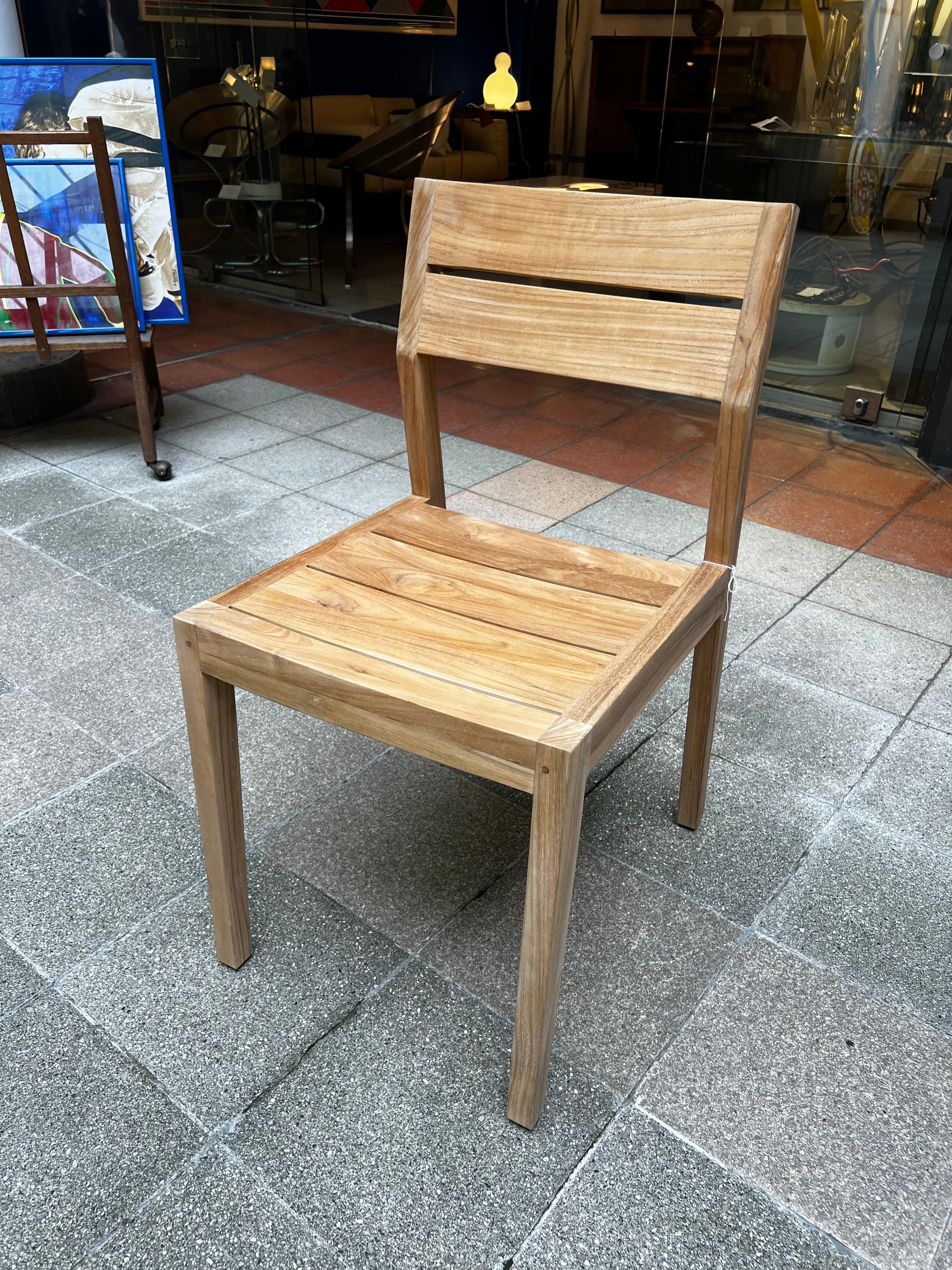 6 chaises EX1 Ethnicraft édition en vente 2