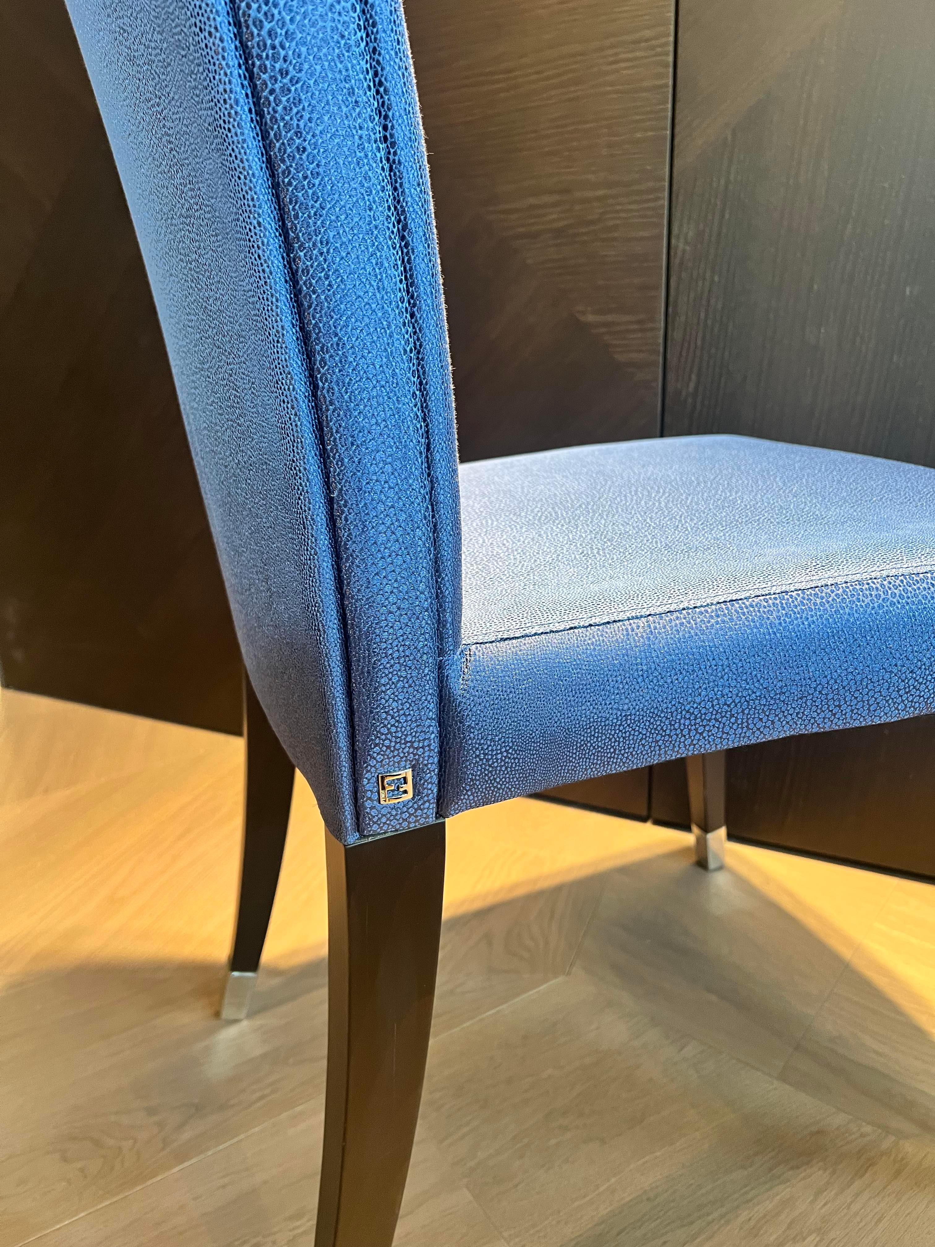 6 Sillas de comedor FENDI CASA Hecho a mano en venta