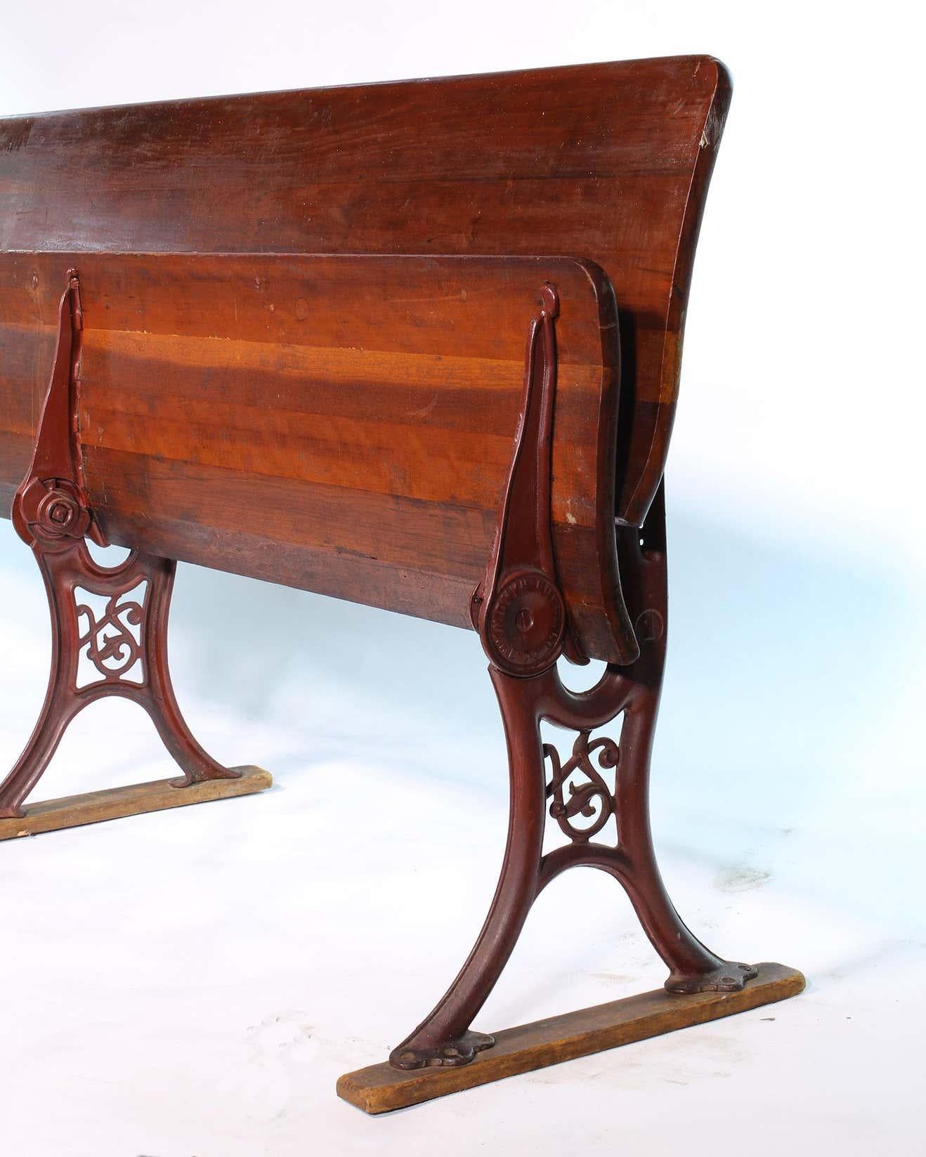 railway bench seat