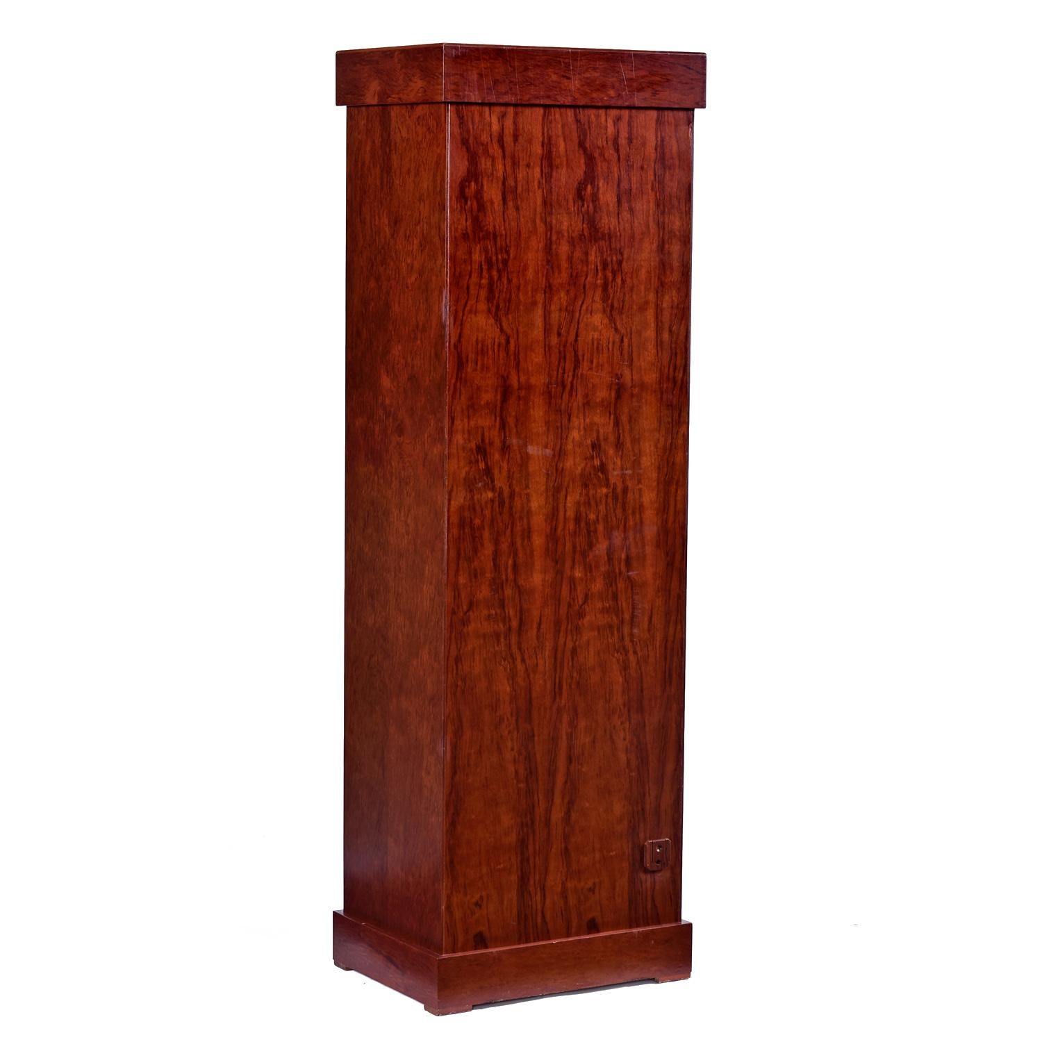 Contemporary 6 Foot Tall Commercial African Bubinga Rosewood 3000 Count Cigar Humidor