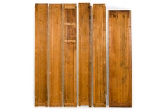 Set of 6 French Louis XV Style Gold and White Panels