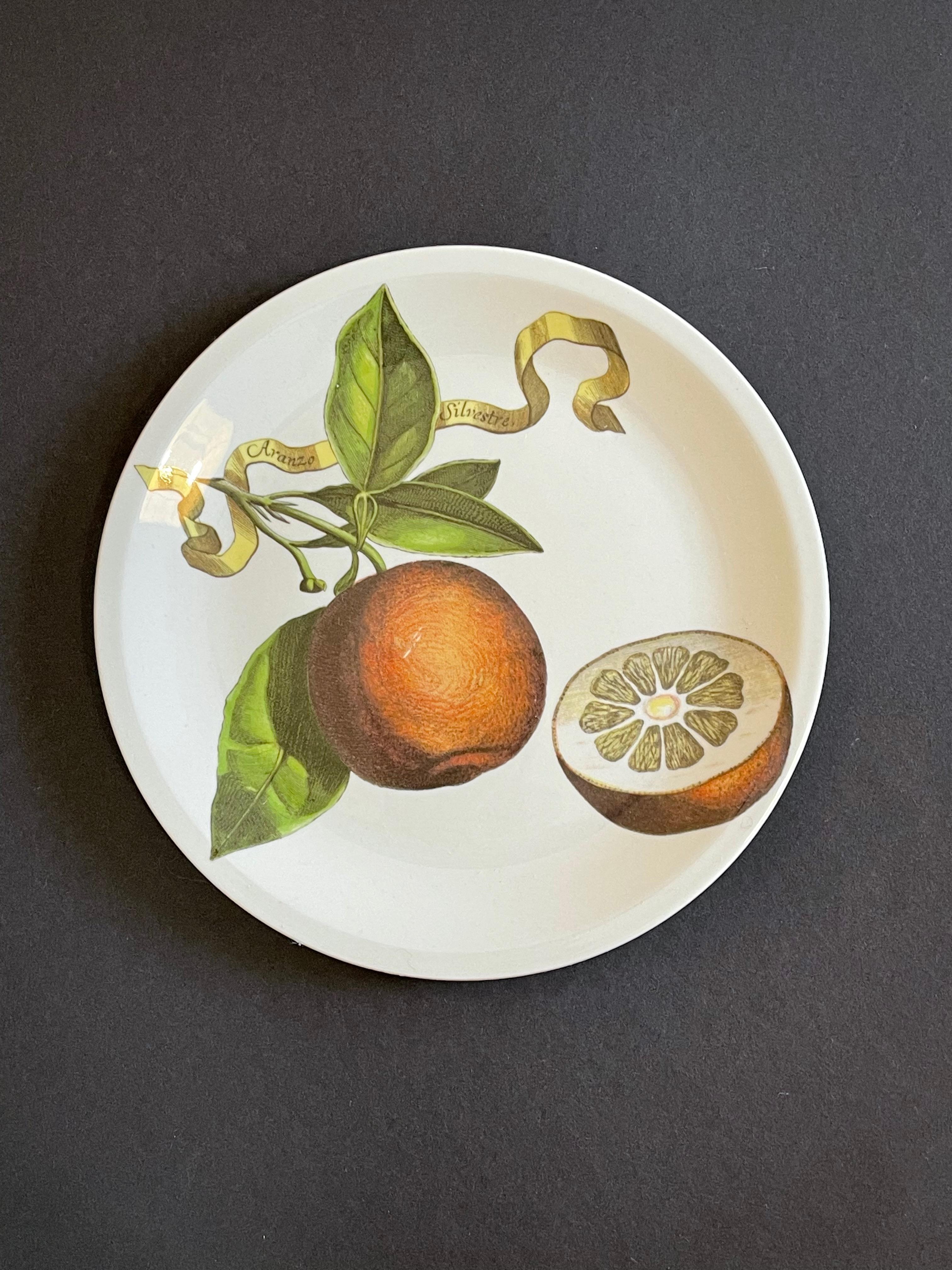 6 Obstteller Kollektion von Villeroy & Boch Septfontaines, Luxemburg, 1970er Jahre im Zustand „Gut“ im Angebot in Andernach, DE