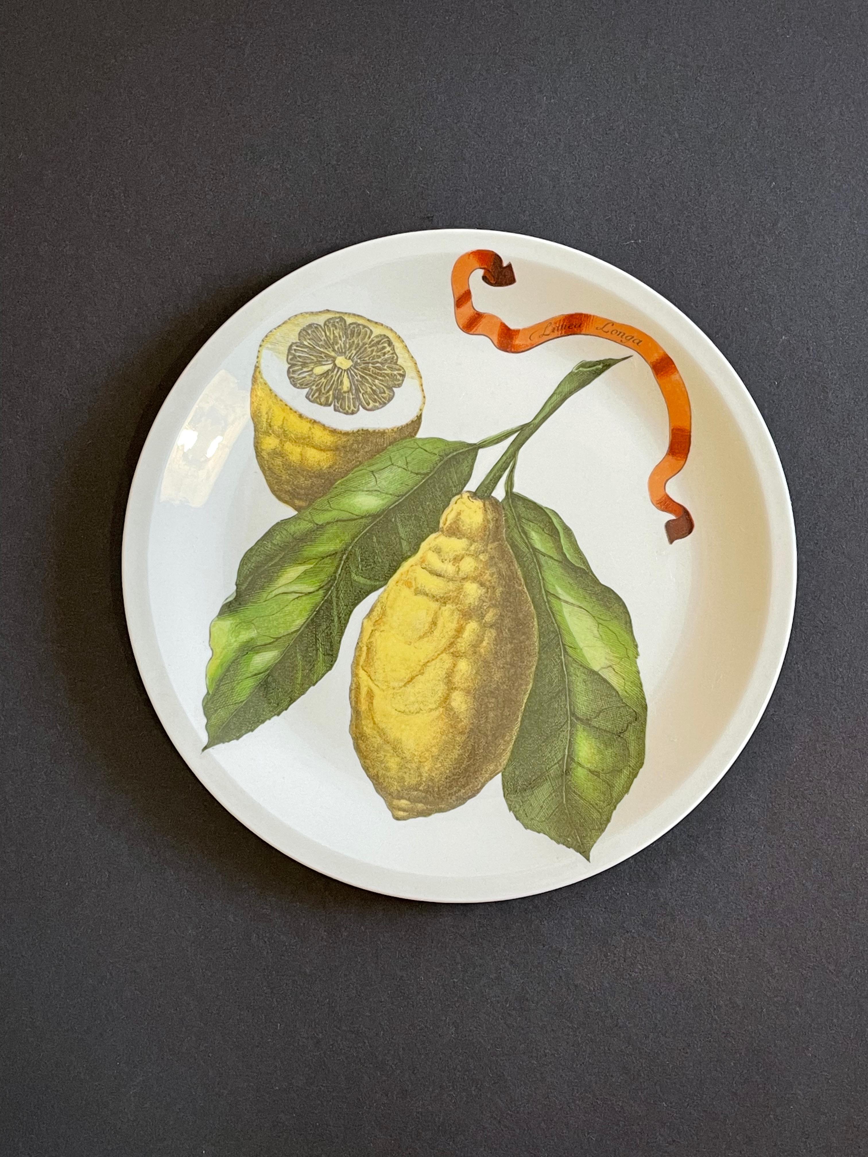 6 Obstteller Kollektion von Villeroy & Boch Septfontaines, Luxemburg, 1970er Jahre (Porzellan) im Angebot