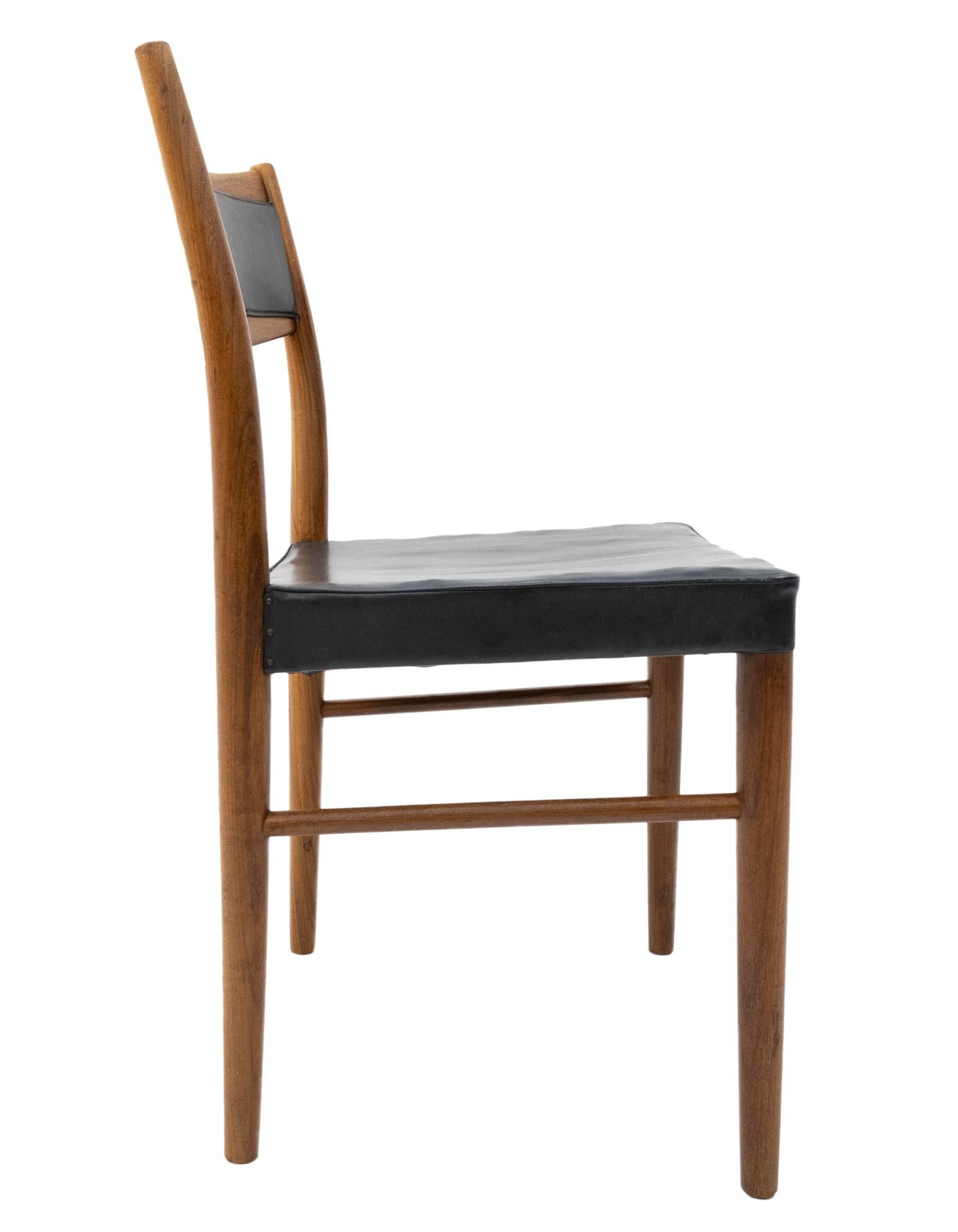 6 Gemla  Teak Dining chairs Sweden 1960s  3