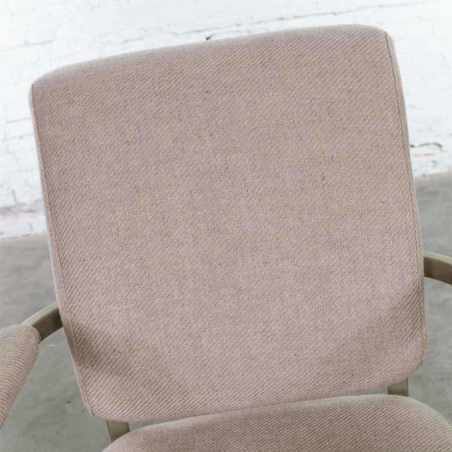 6 General Fireproofing Mid Century Machine Age Aluminum Goodform Armchairs For Sale 5
