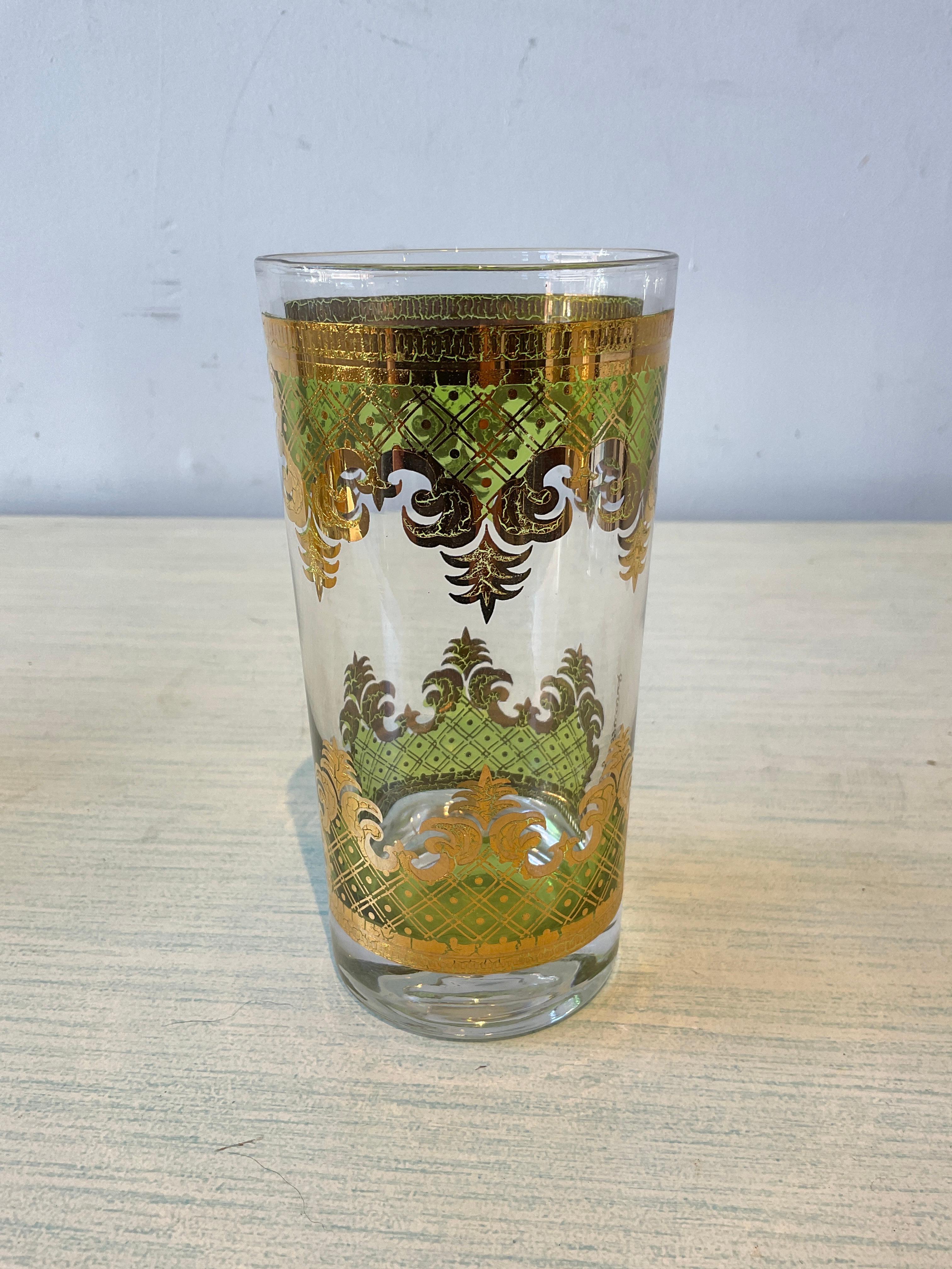6 Georges Briard Bar Glasses For Sale 1