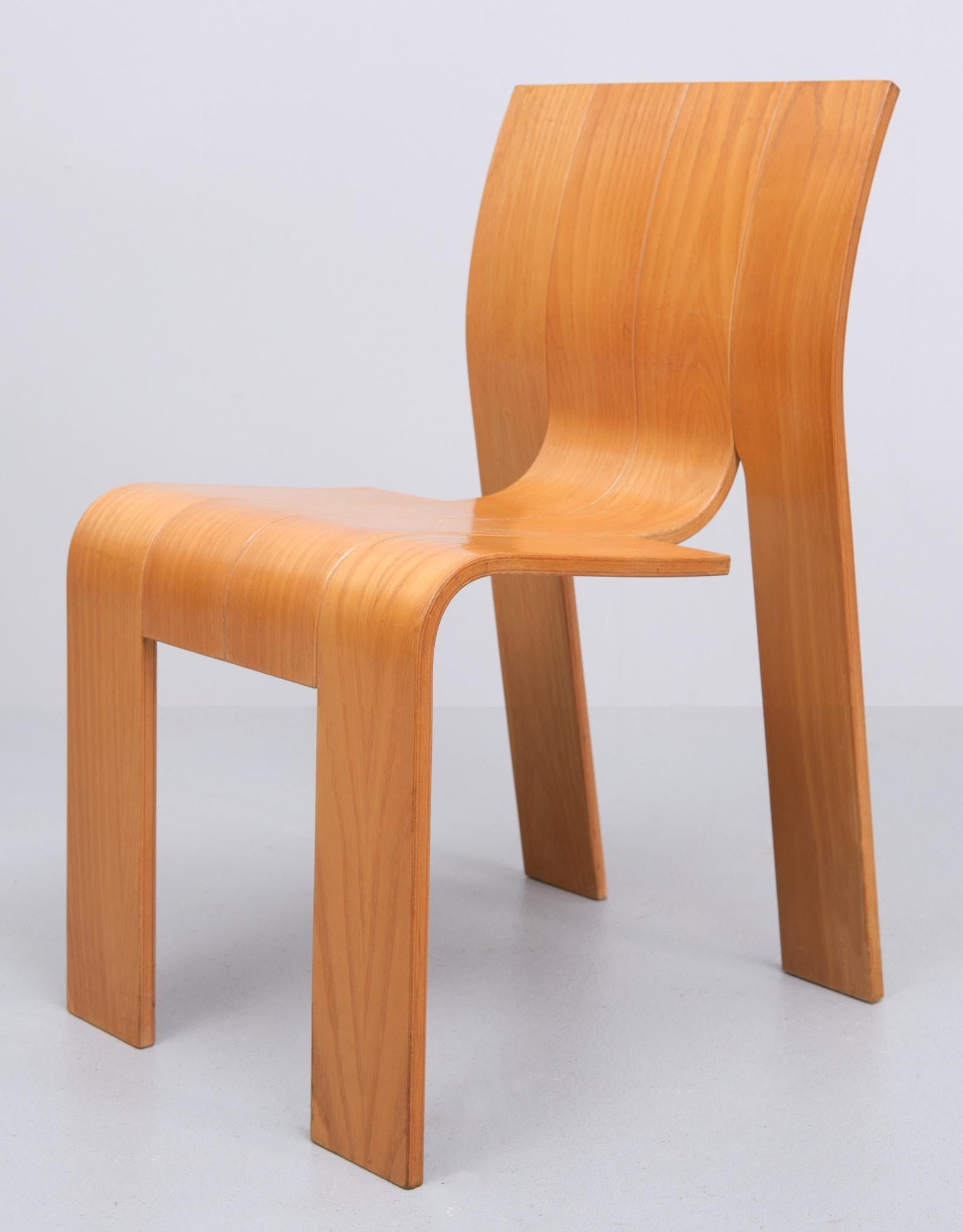 6 Gijs Bakker Strip Chairs 1972 Holland  1