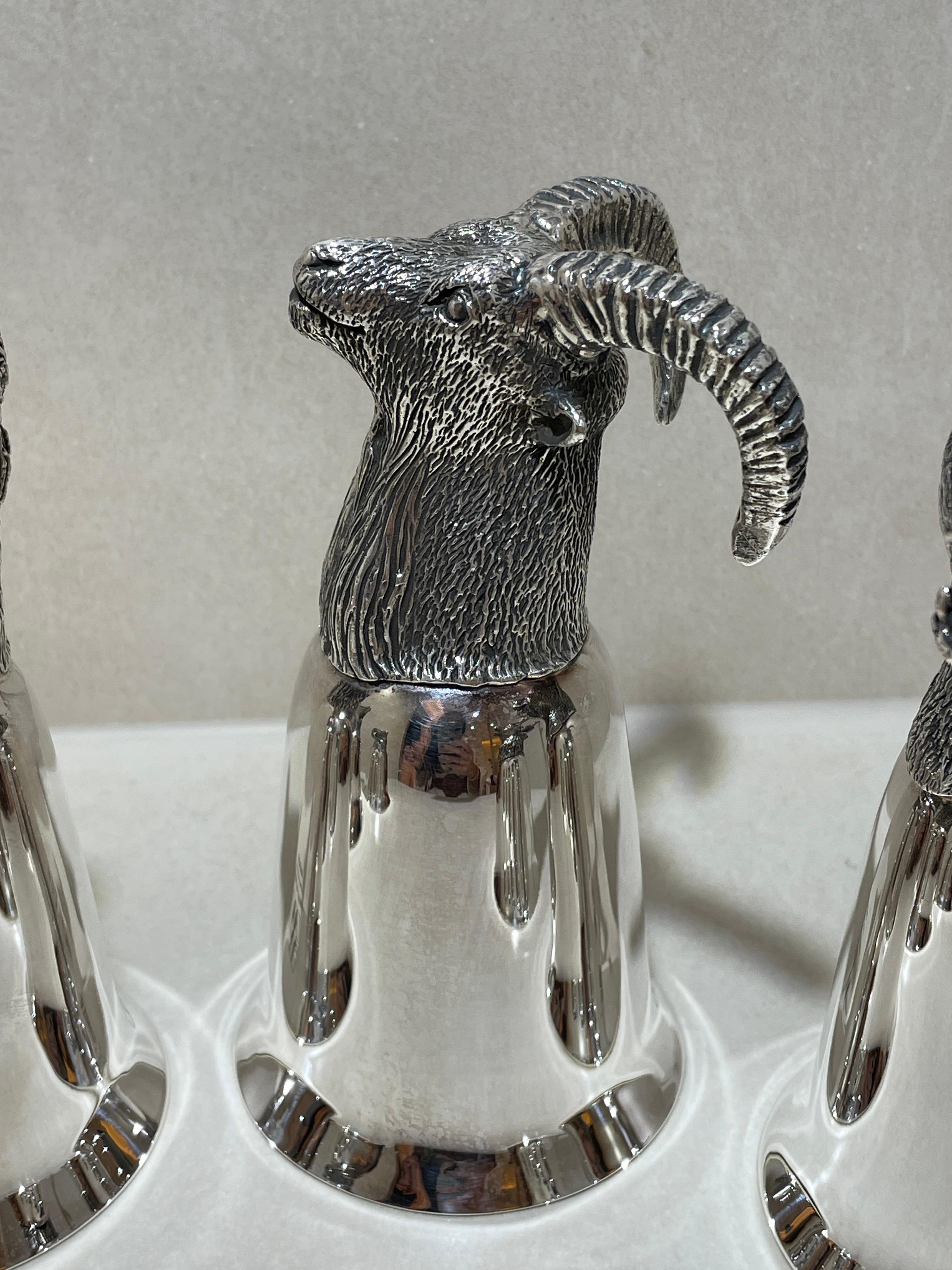 6 boucles d'oreilles en argent 925 Sterling, dorées à l'or fin et à l'étain en vente 3