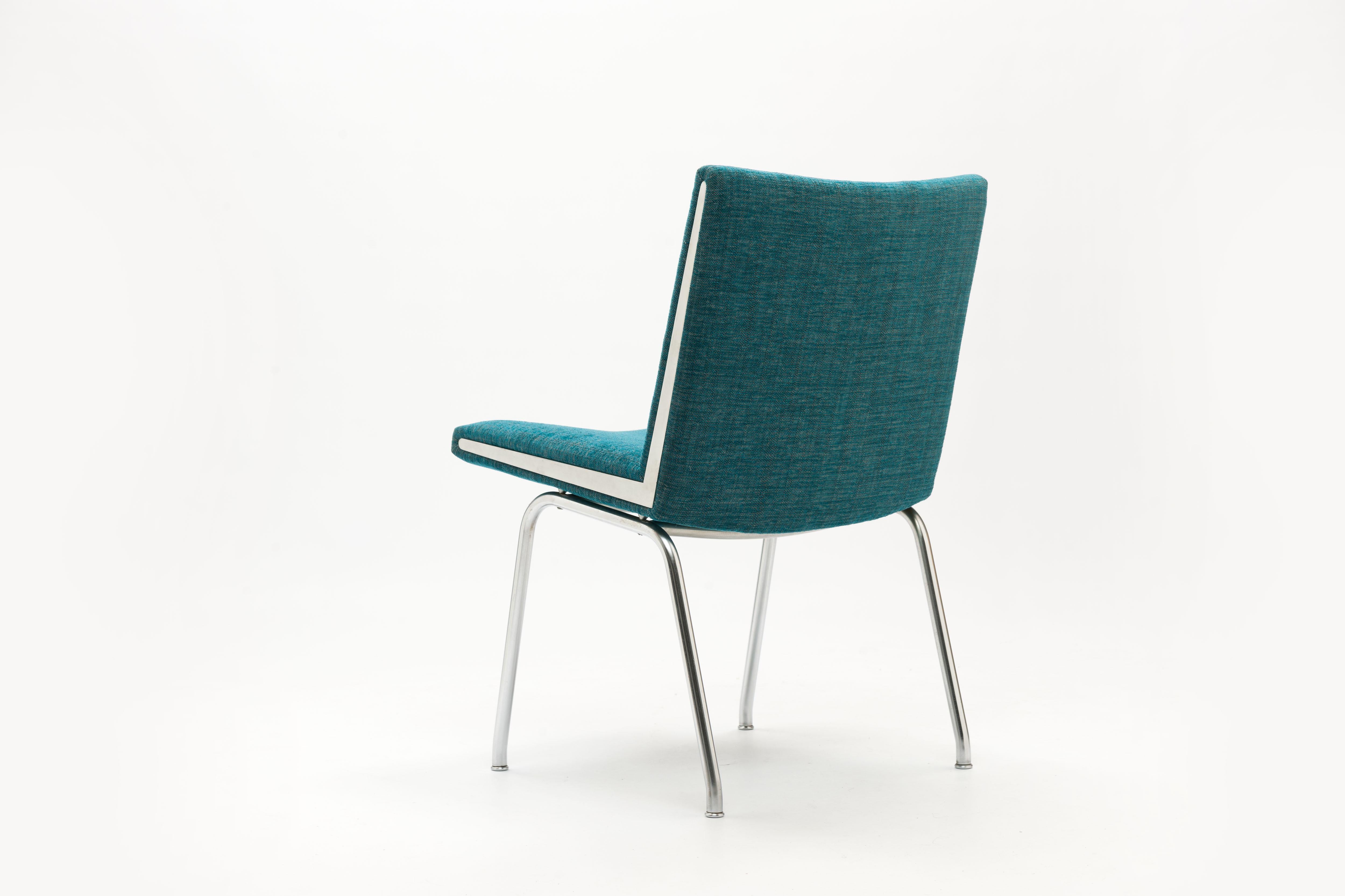 Scandinavian Modern 6 Hans J. Wegner Dining Chairs by A.P. Stolen, New Upholstery's