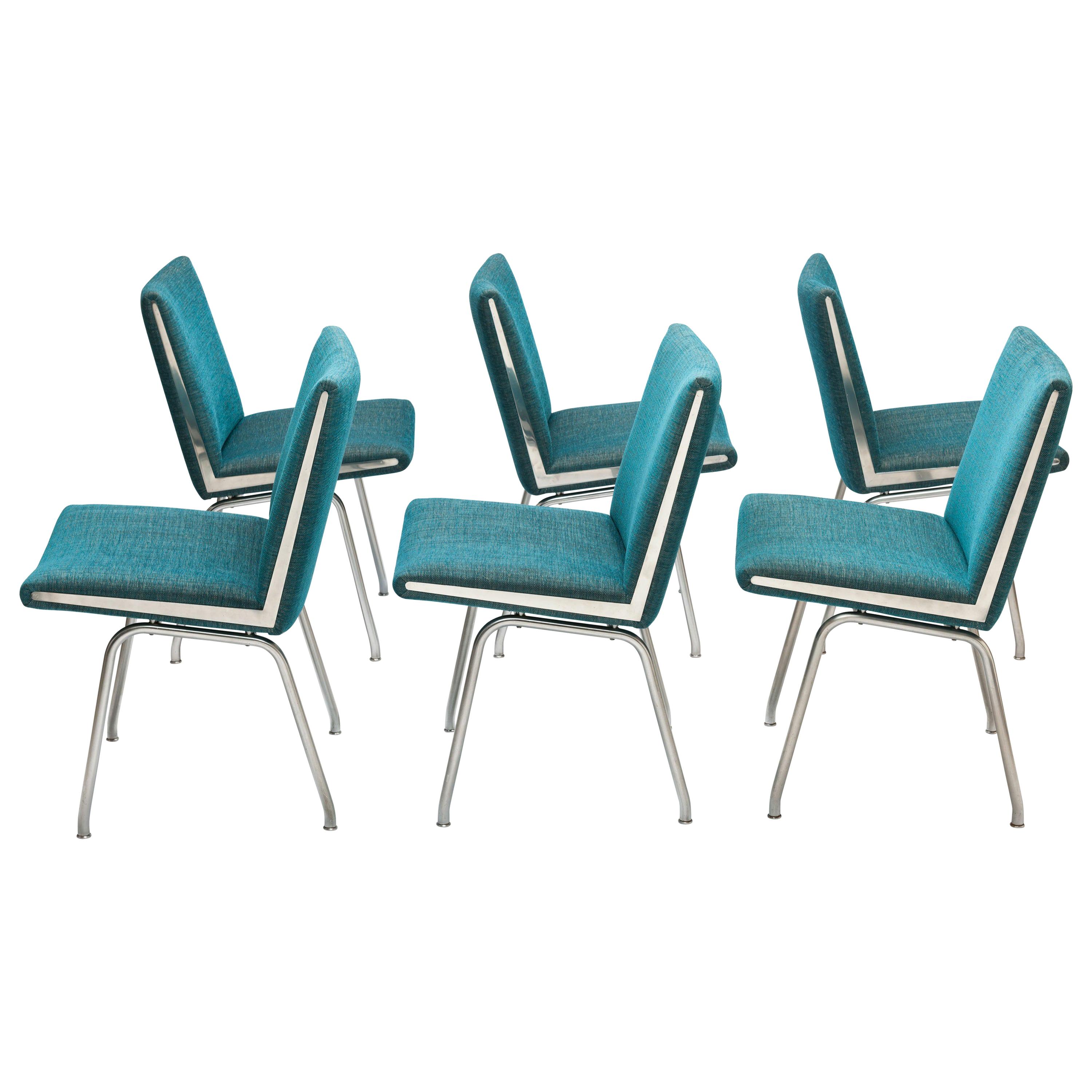 6 Hans J. Wegner Dining Chairs by A.P. Stolen, New Upholstery's