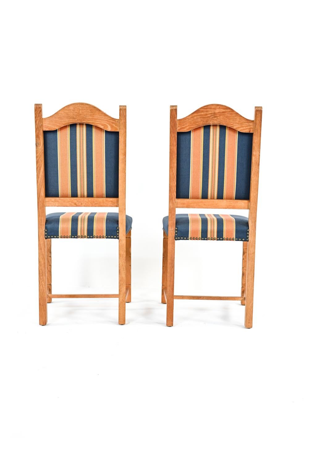 '6' Henning Kjærnulf-Style Danish Mid-Century Oak Dining Chairs 3