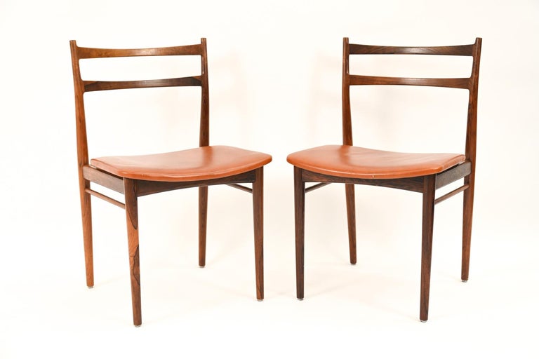'6' Henry Rosengren Hansen for Brande Mobelindustri Dining Chairs For Sale 7