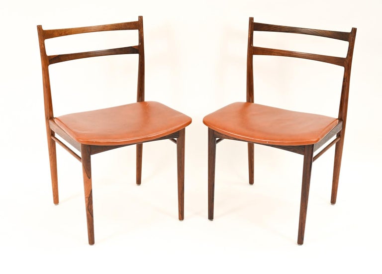 '6' Henry Rosengren Hansen for Brande Mobelindustri Dining Chairs For Sale 8