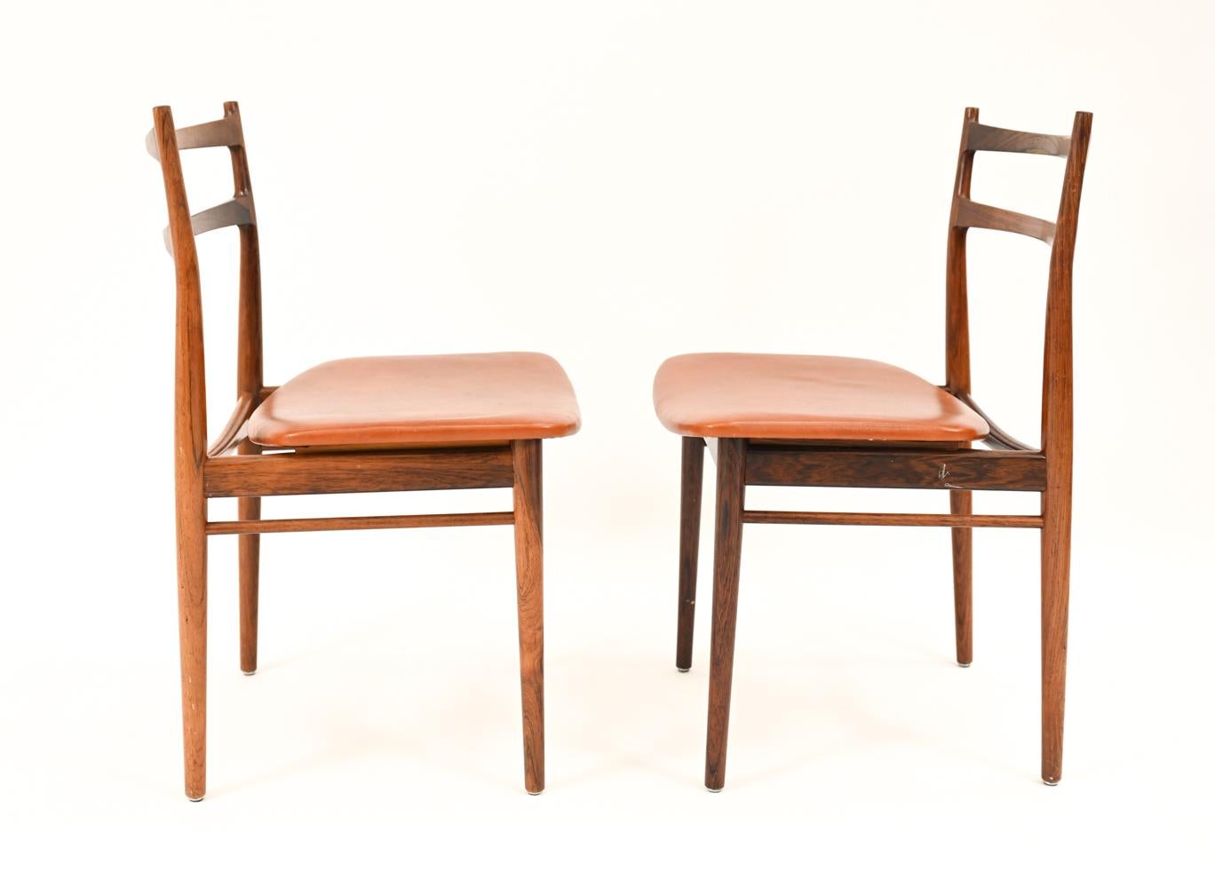 Chaises de salle à manger '6' Henry Rosengren Hansen pour Brande Mobelindustri en vente 9