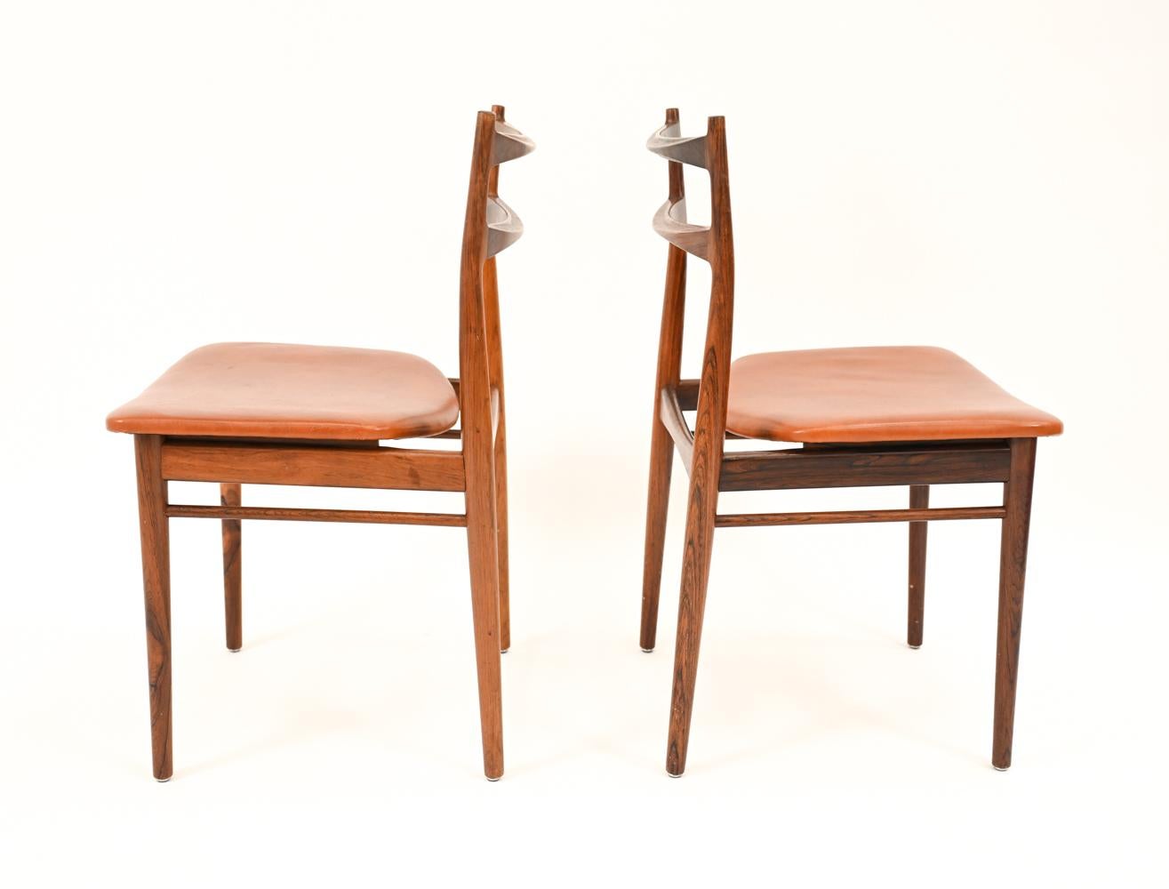 '6' Henry Rosengren Hansen for Brande Mobelindustri Dining Chairs For Sale 11