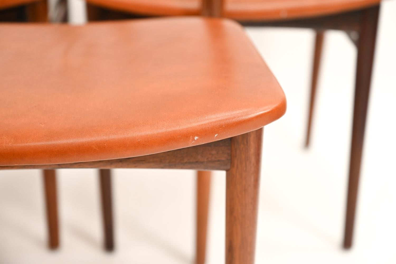 '6' Henry Rosengren Hansen for Brande Mobelindustri Dining Chairs For Sale 2